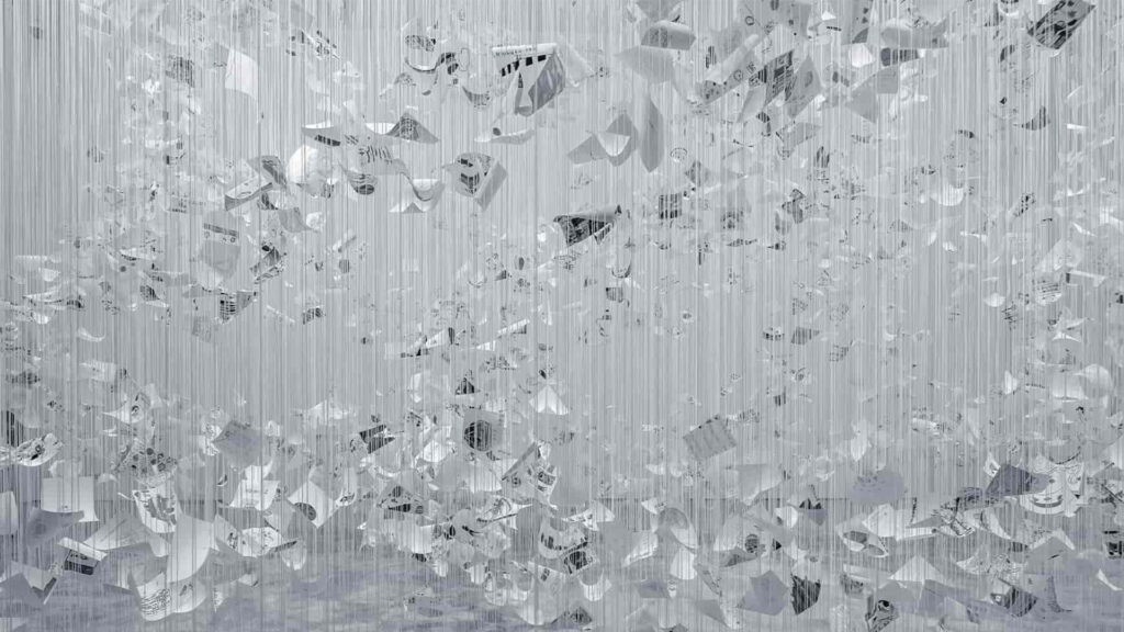 immagine di un dipinto Mostra “The Moment the Snow Melts”